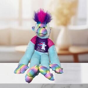 🦄 Mohawk Monkey Unicorn Plush – Embrace Your Inner Unicorn (24”) 🌈